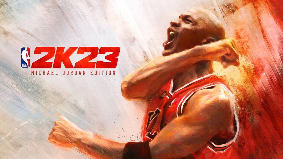Image principale de l'article Michael Jordan sur la couverture de NBA 2K23