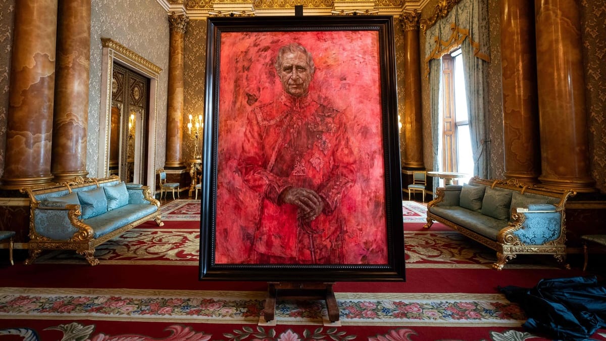 Un portrait officiel du roi Charles III dévoilé