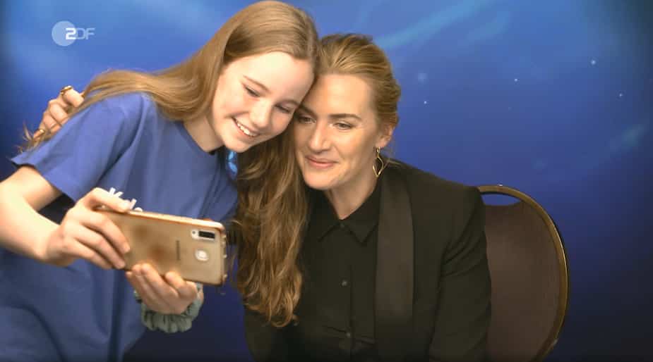 Image principale de l'article Kate Winslet vole au secours d’une journaliste