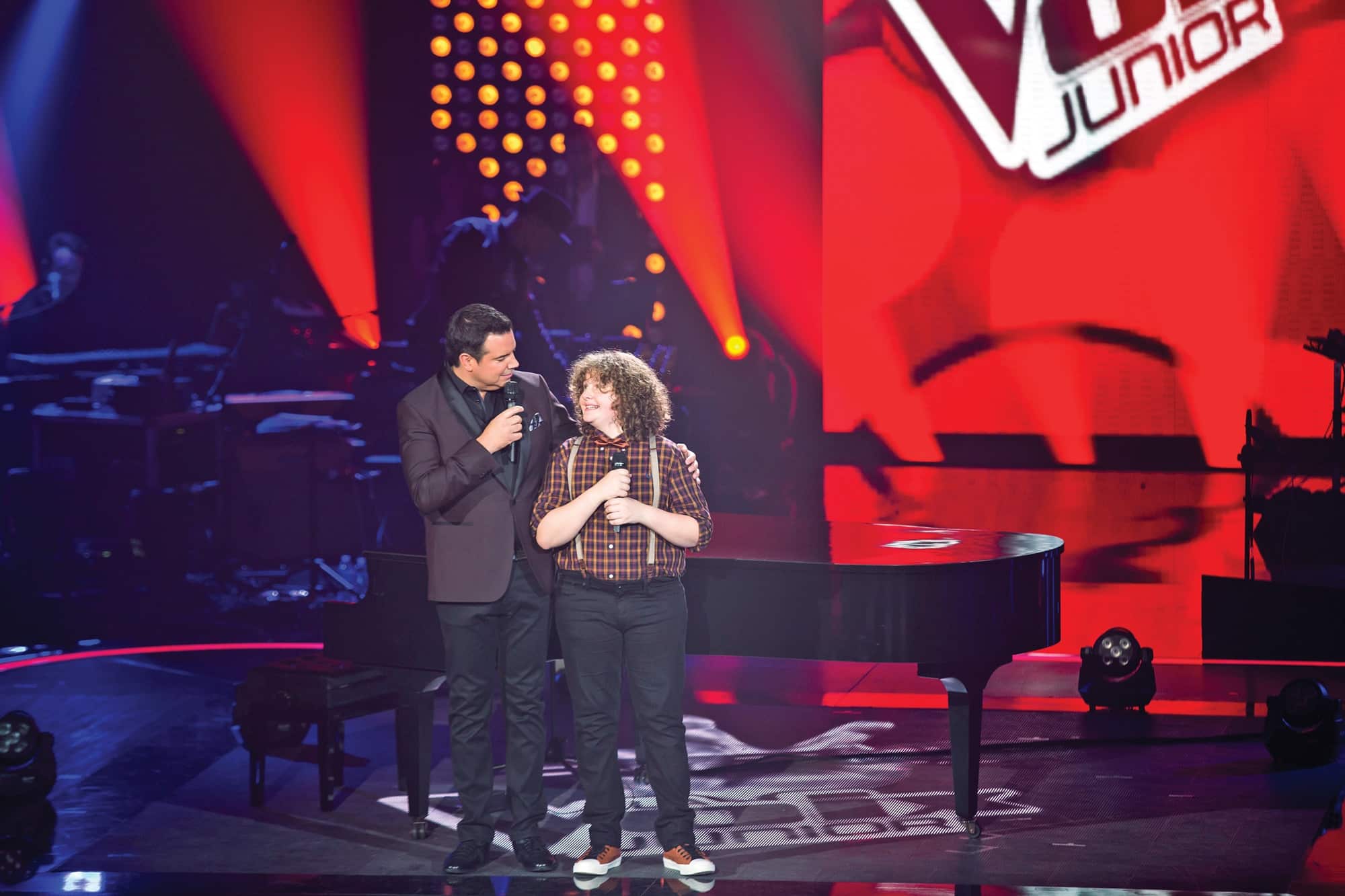 Premier gagnant de «La Voix Junior» aux auditions