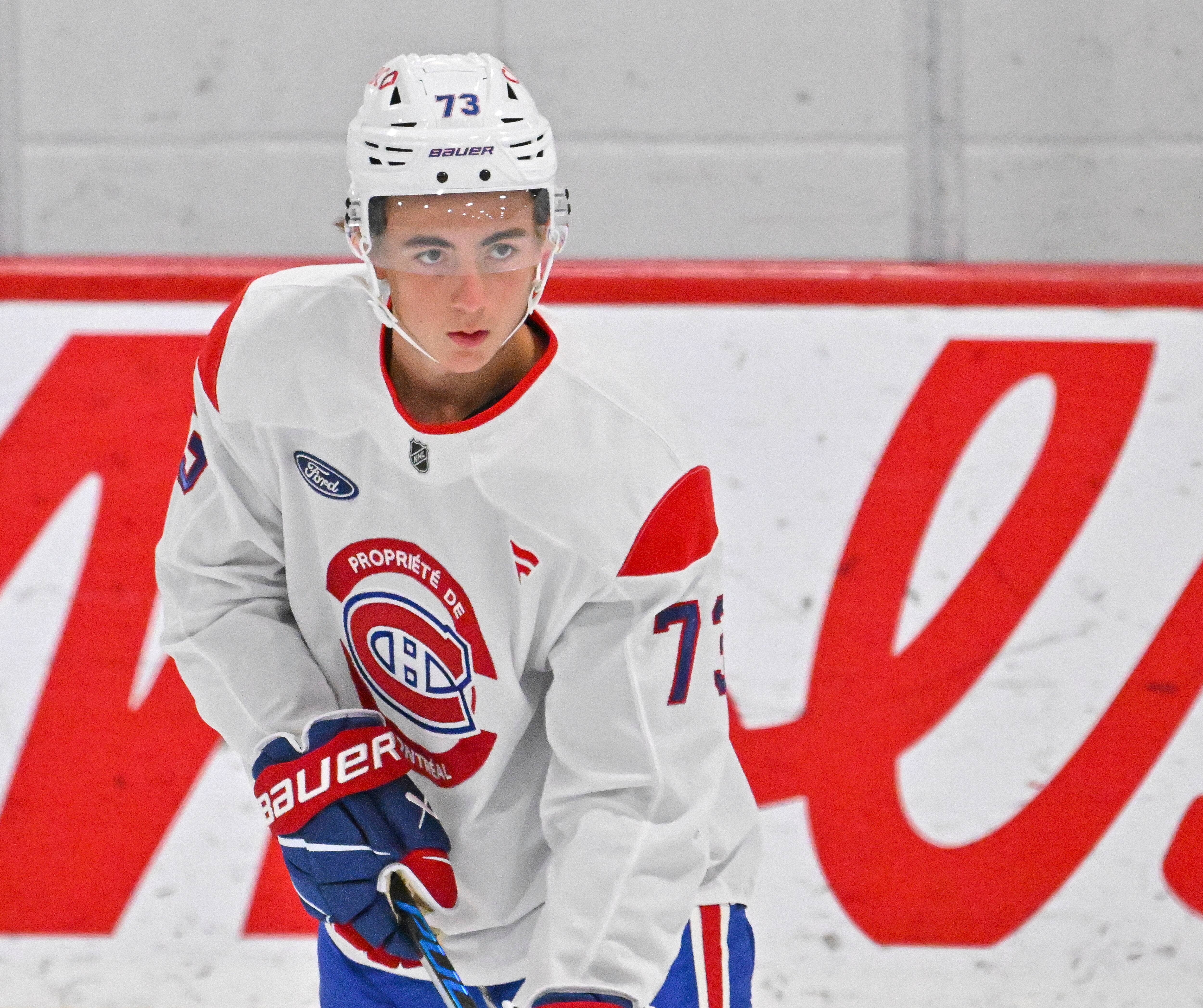 Brayden Klimpke a été élu le joueur le plus utile des Blades de Saskatoon, son équipe de la Ligue junior de l’Ouest.
