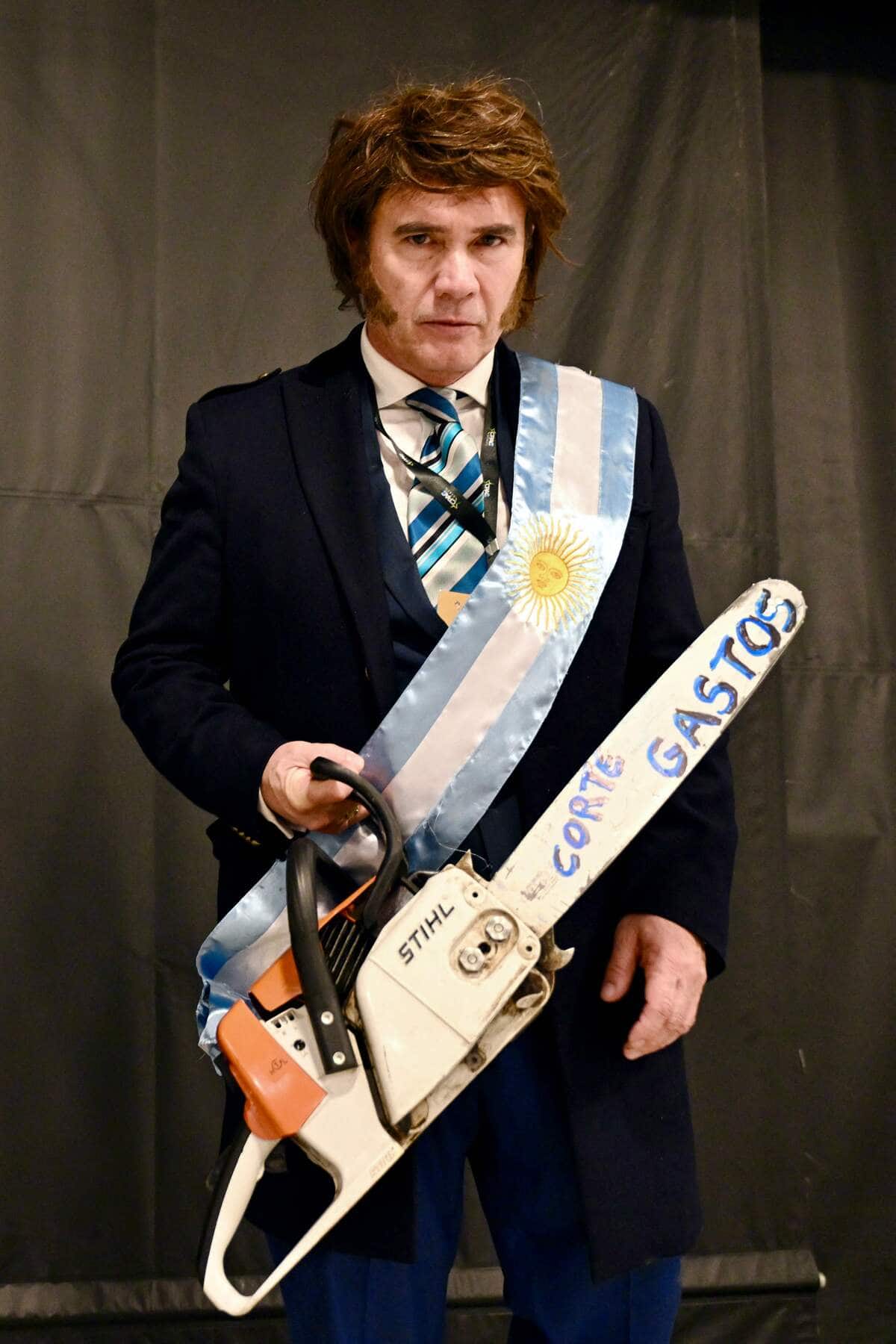 Le pr&eacute;sident de l'Argentine estime &ecirc;tre l&rsquo;un des deux hommes politiques &laquo;les plus importants&raquo;, avec Trump