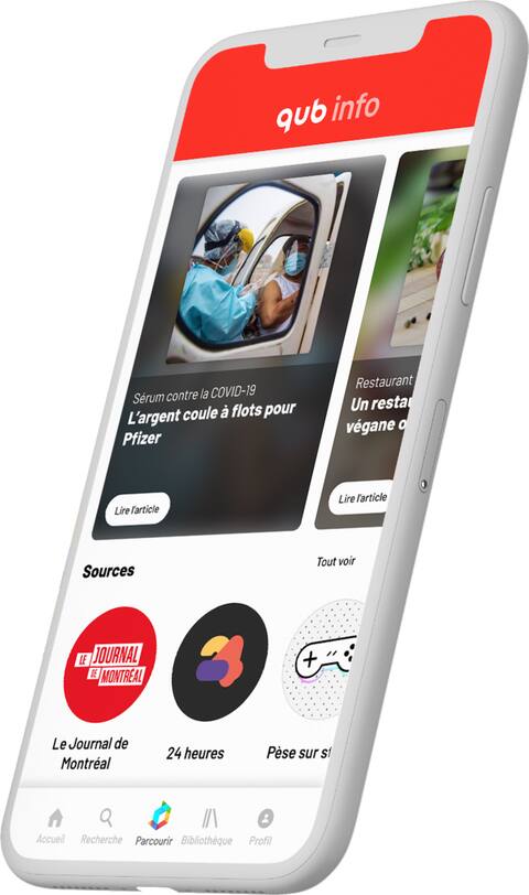 QUB: Todo el contenido de Quebecor en una plataforma