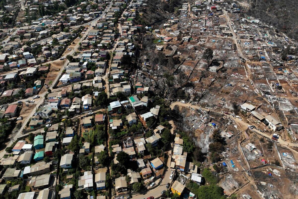 Incendios forestales en Chile: Canadá enviará refuerzos