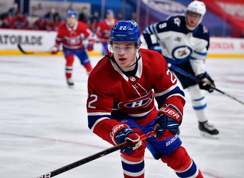 À ses premiers pas dans la LNH, Cole Caufield apprend très rapidement