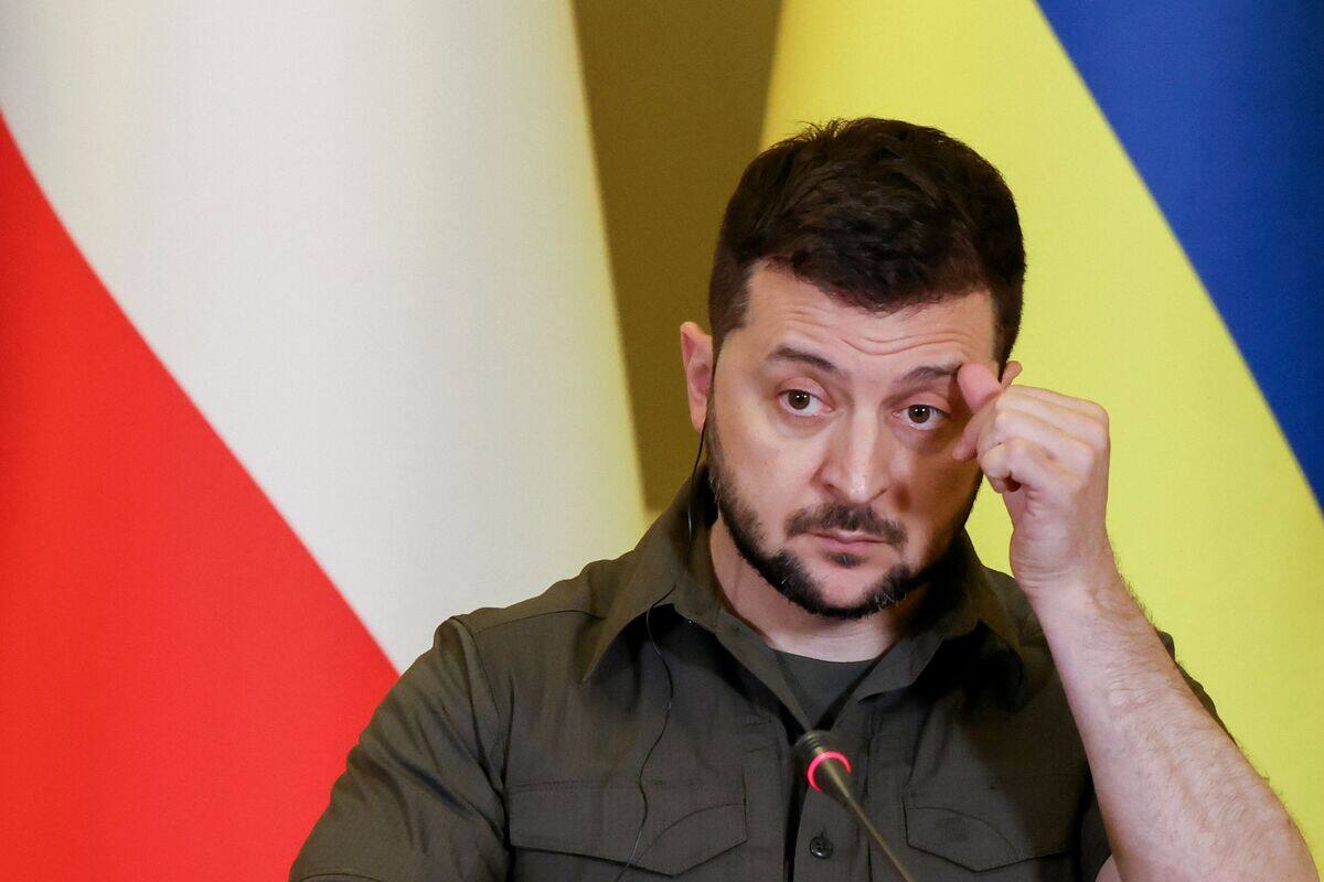 Zelensky : l&rsquo;Ukraine est &laquo; toujours pr&ecirc;te &raquo; &agrave; des pourparlers avec la Russie