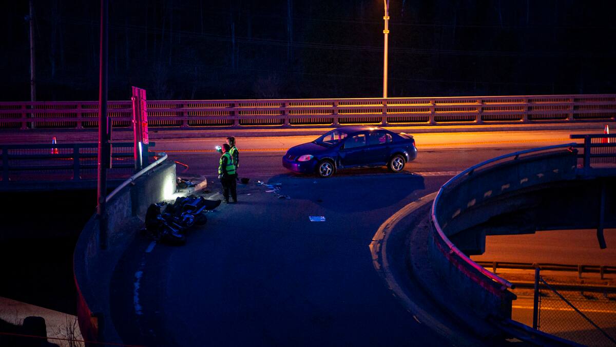 Deux bless&eacute;s graves dans un accident de moto &agrave; Saint-Ad&egrave;le