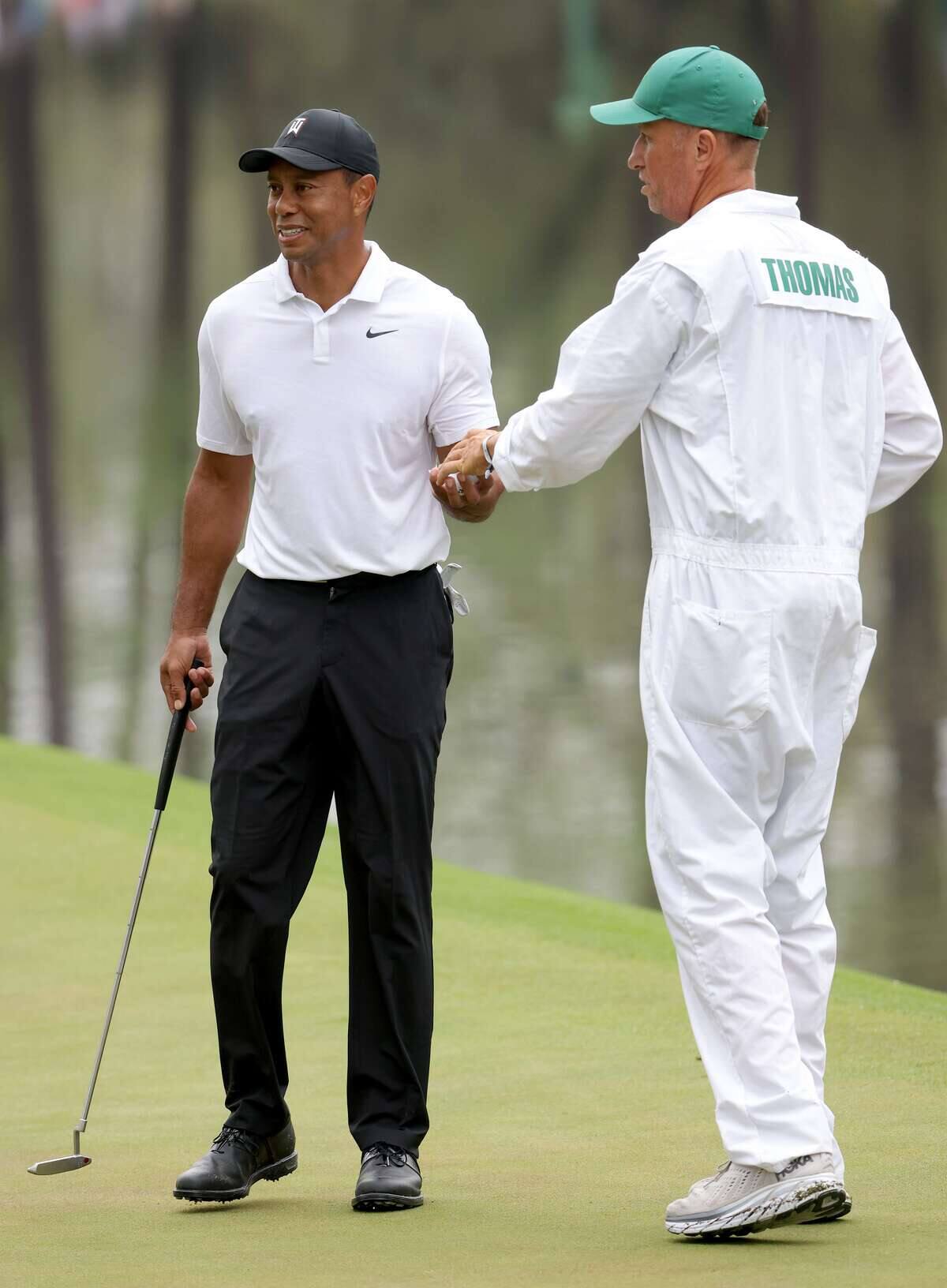 La glace est bris&eacute;e pour Tiger Woods