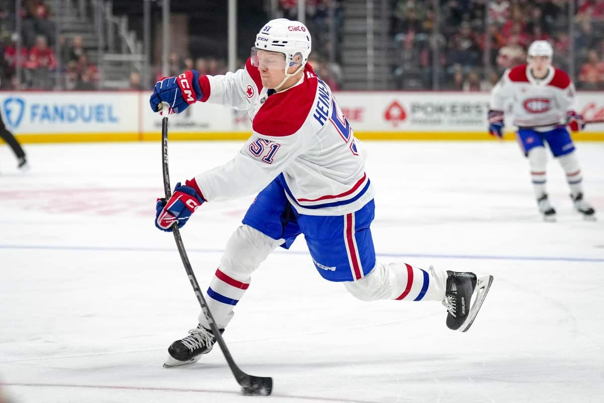 Emil Heineman occupe le troisi&egrave;me rang des recrues de la LNH derri&egrave;re Matvei Michkov et Macklin Celebrini