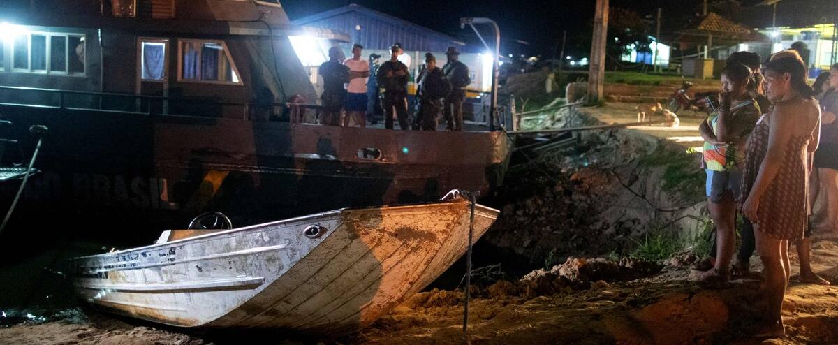 Double meurtre en Amazonie: le bateau des victimes retrouvé