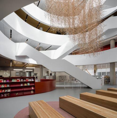 La bibliothèque Gabrielle-Roy primée aux Grands prix du design 2025 ...