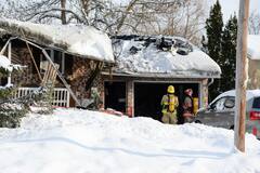 Corps retrouvé dans une résidence incendiée à Saint-Ours: il pourrait s’agir d’un homicide