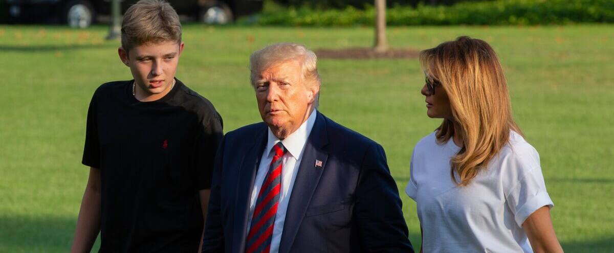 Barron, son of Donald and Melania Trump, also tested positive for COVID-19 1