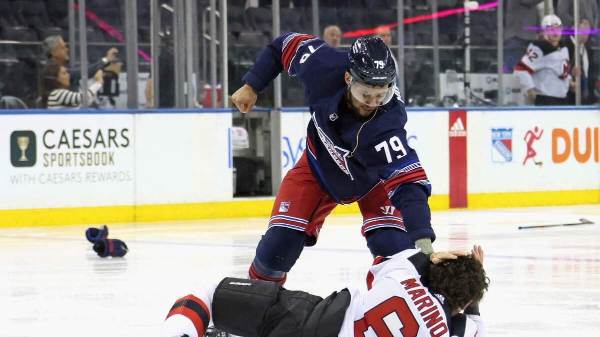 «C’était beau à voir»: Brendan Gallagher espère que vous avez apprécié la mêlée générale entre les Rangers et les Devils