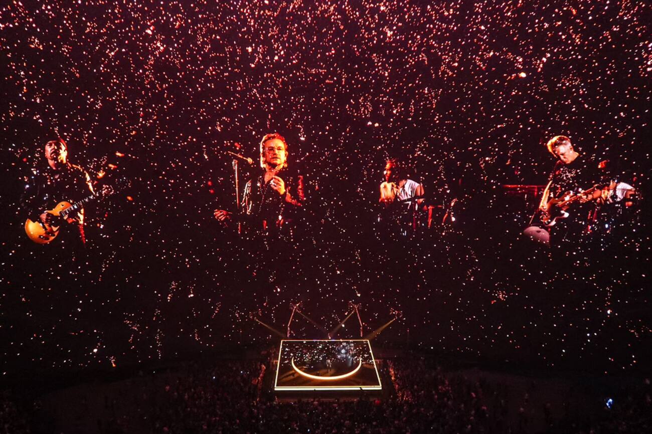 «U2UV Achtung Baby Live at Sphere» U2 inaugure en grand la Sphère à