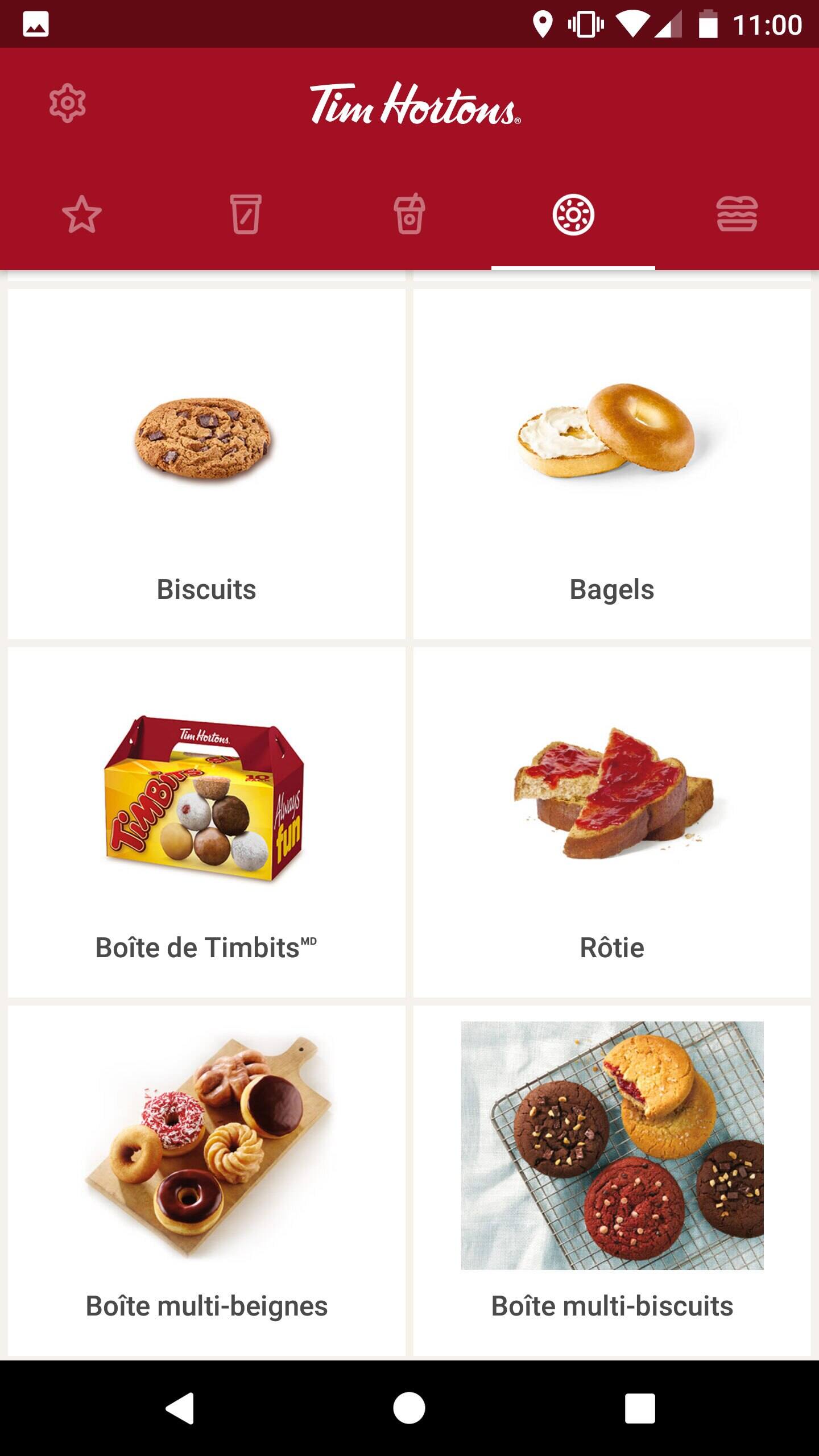 Tim Hortons lance une application mobile vous permettant de