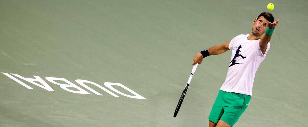 Tennis: Novak Djokovic de retour à Dubaï
