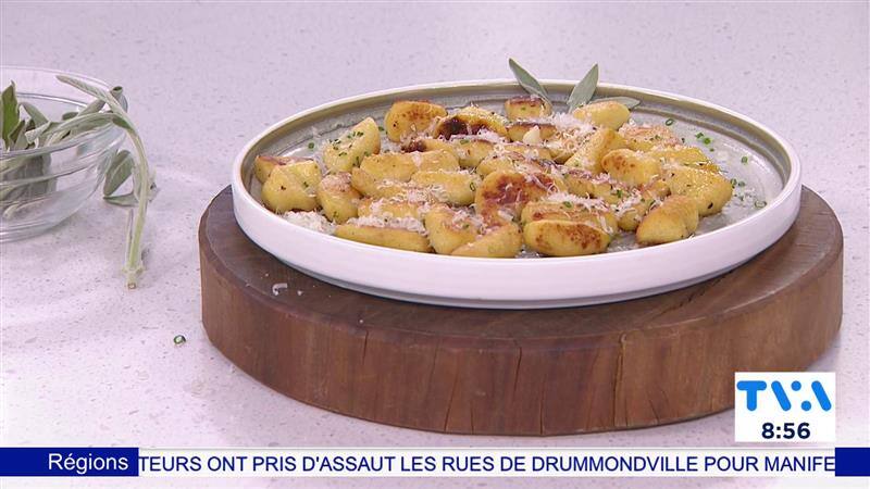CUISINE | Gnocchis au beure et parmigiano reggiano