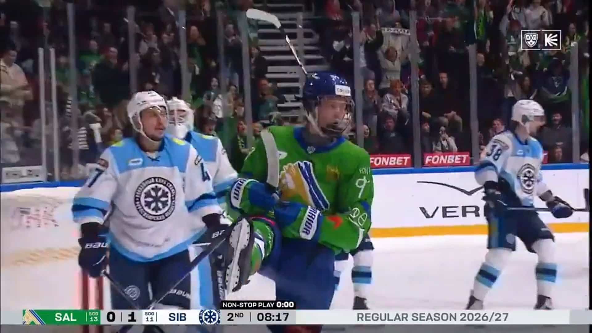 À VOIR: Alexander Zharovsky marque son deuxième but de la saison