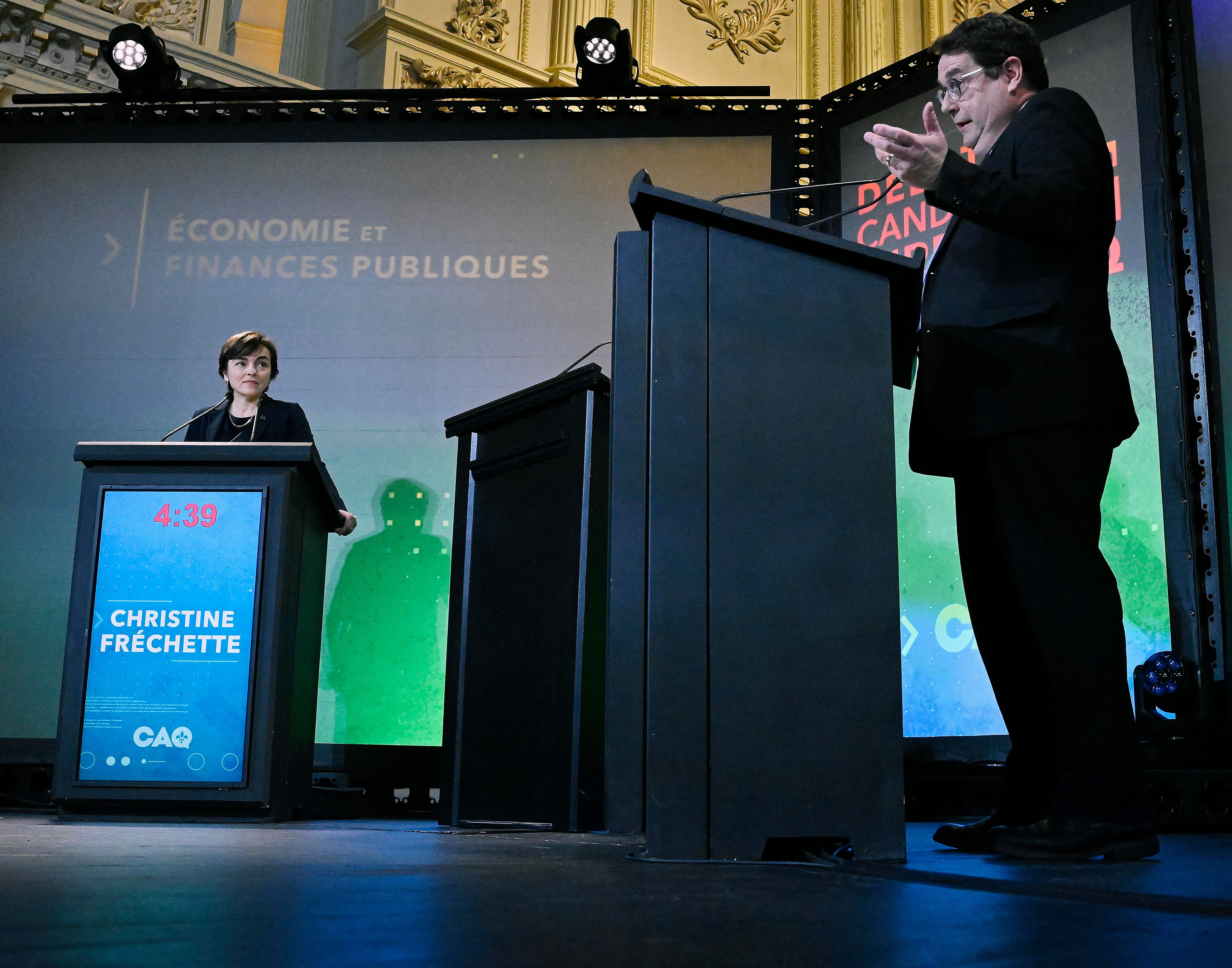 Débat de la CAQ: l’autodestruction en direct