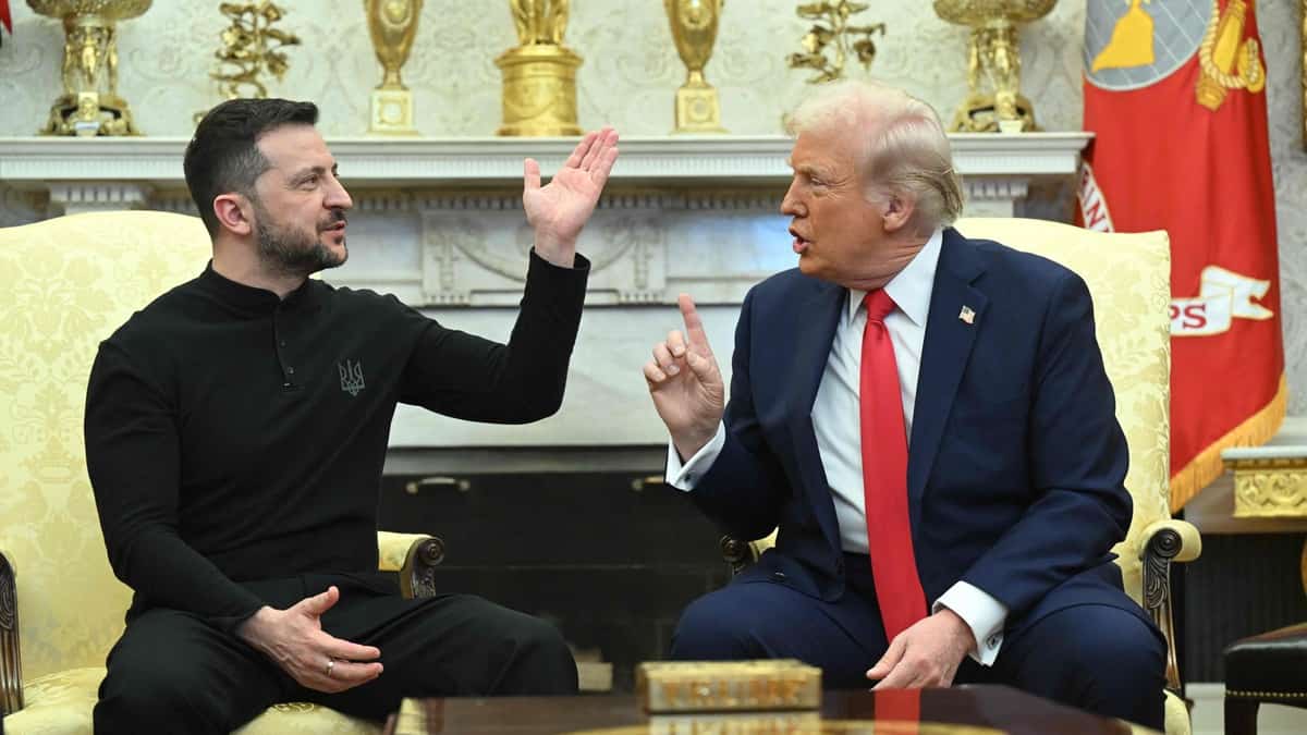 Affrontement spectaculaire: «Vous jouez avec la troisième guerre mondiale», lance Trump furibond à Zelensky