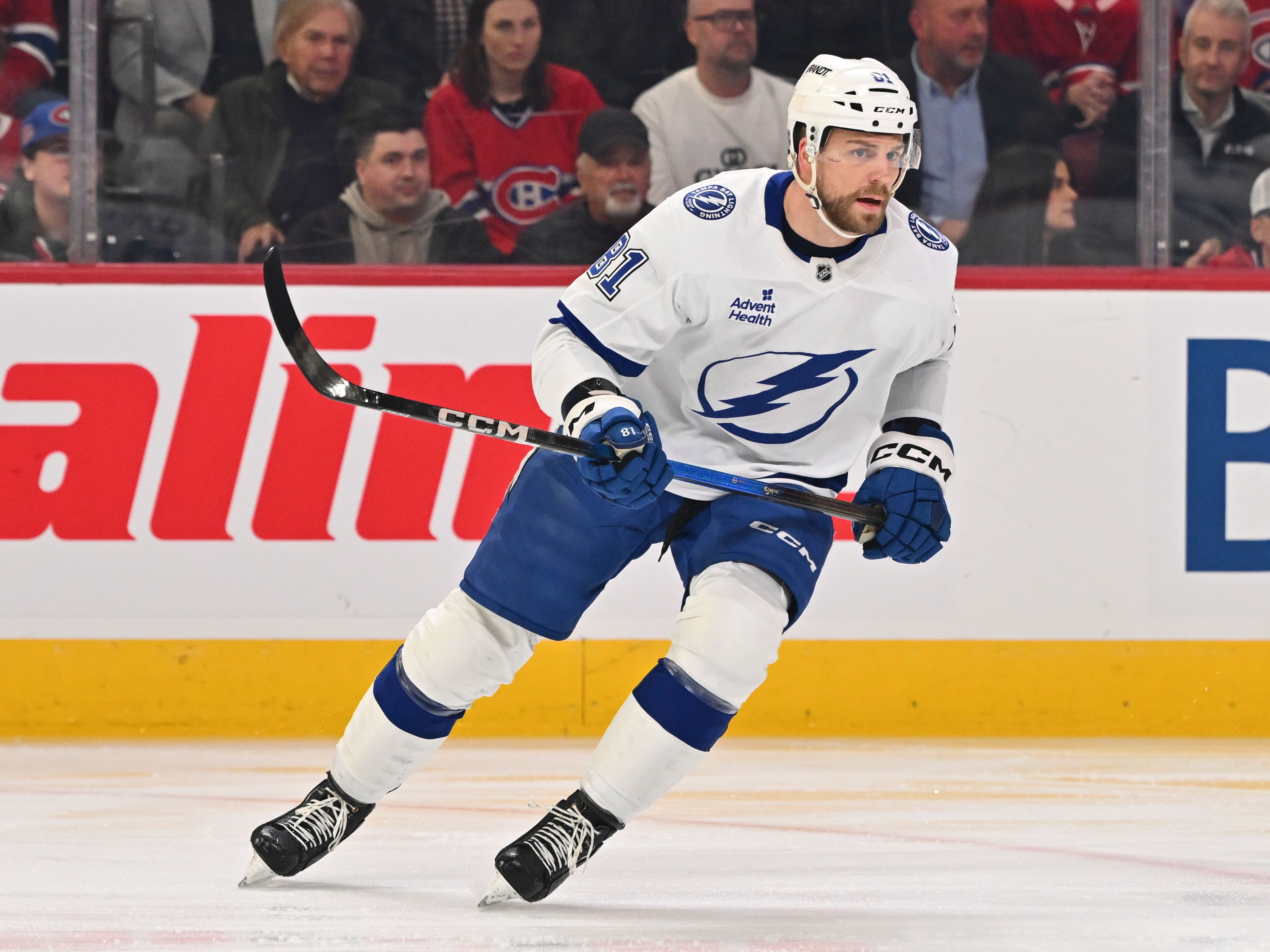 Le Lightning a passé deux heures sur la glace