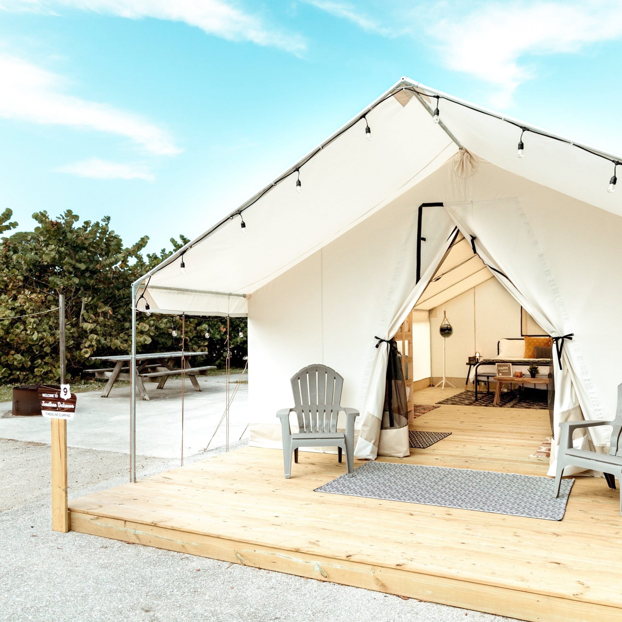 Floride: voici trois endroits pour le camping de luxe dans le Sud