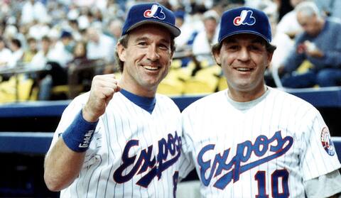 Gary Carter and Jay LaFleur, champions of the Montreal sports scene.