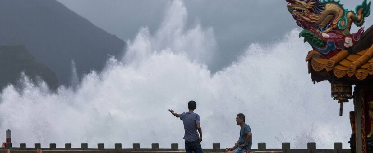 Le typhon Koinu provoque des vents d'une force «record» à Taïwan