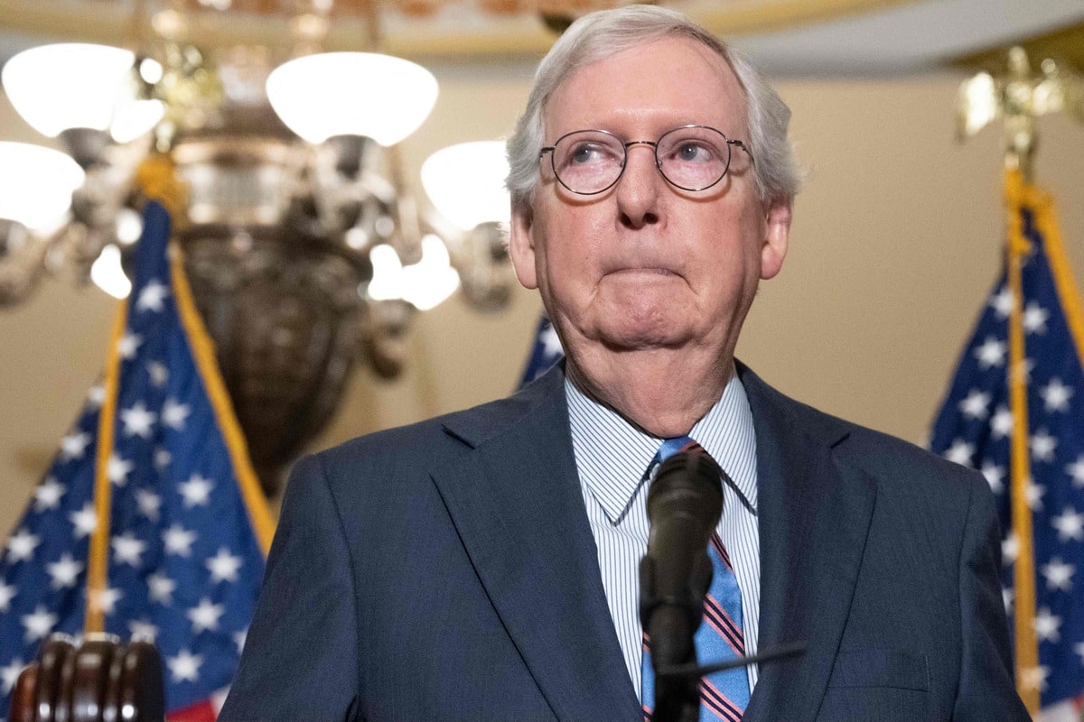 Mystery surrounding the state of health of Republican Senator Mitch McConnell