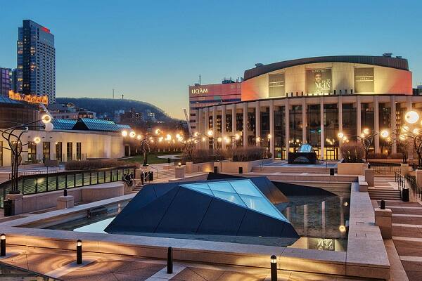 La Place des Arts aura 60 ans cette année voici à quoi le secteur