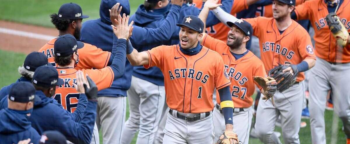 The Astros move on to the next round 1