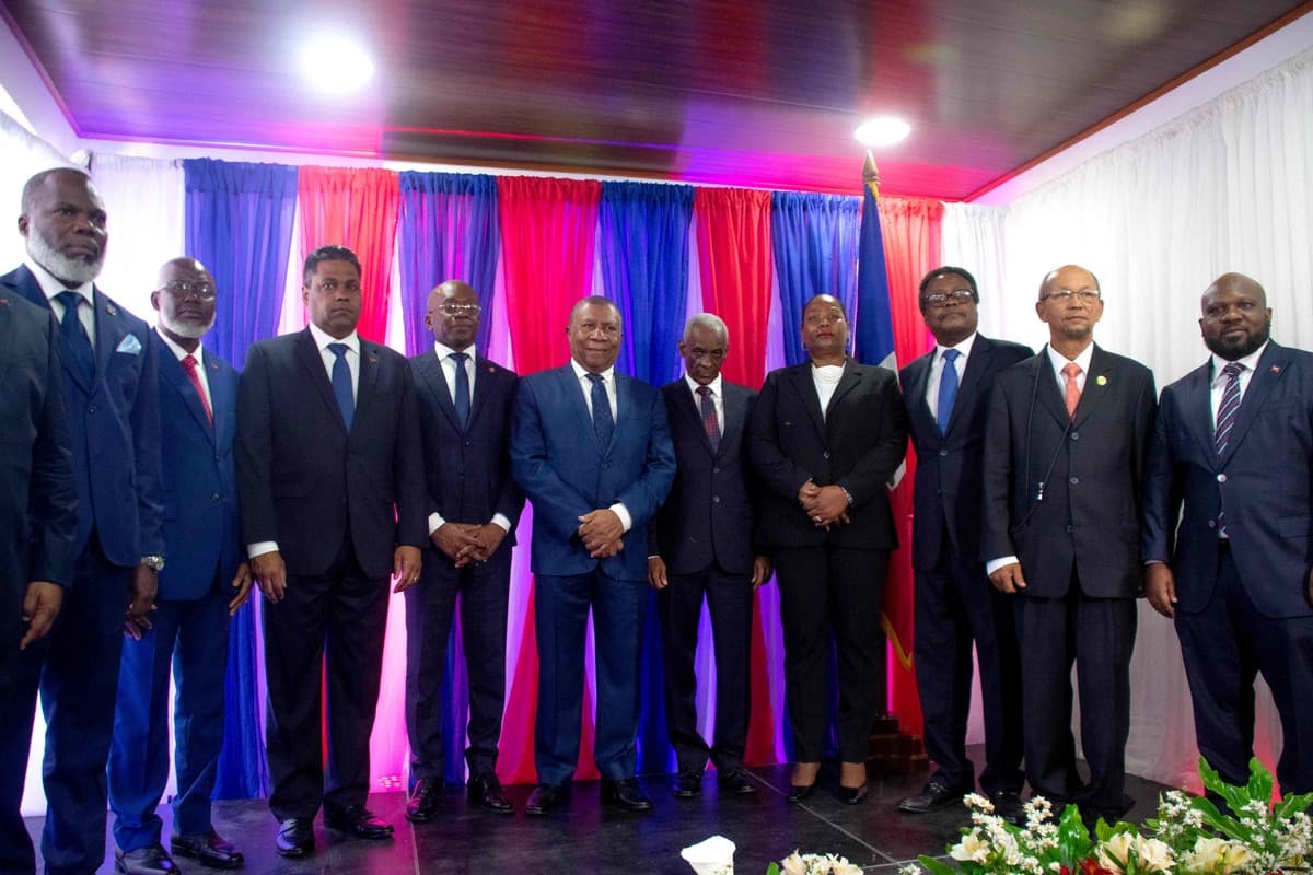 Le conseil présidentiel de transition en Haïti a prêté serment