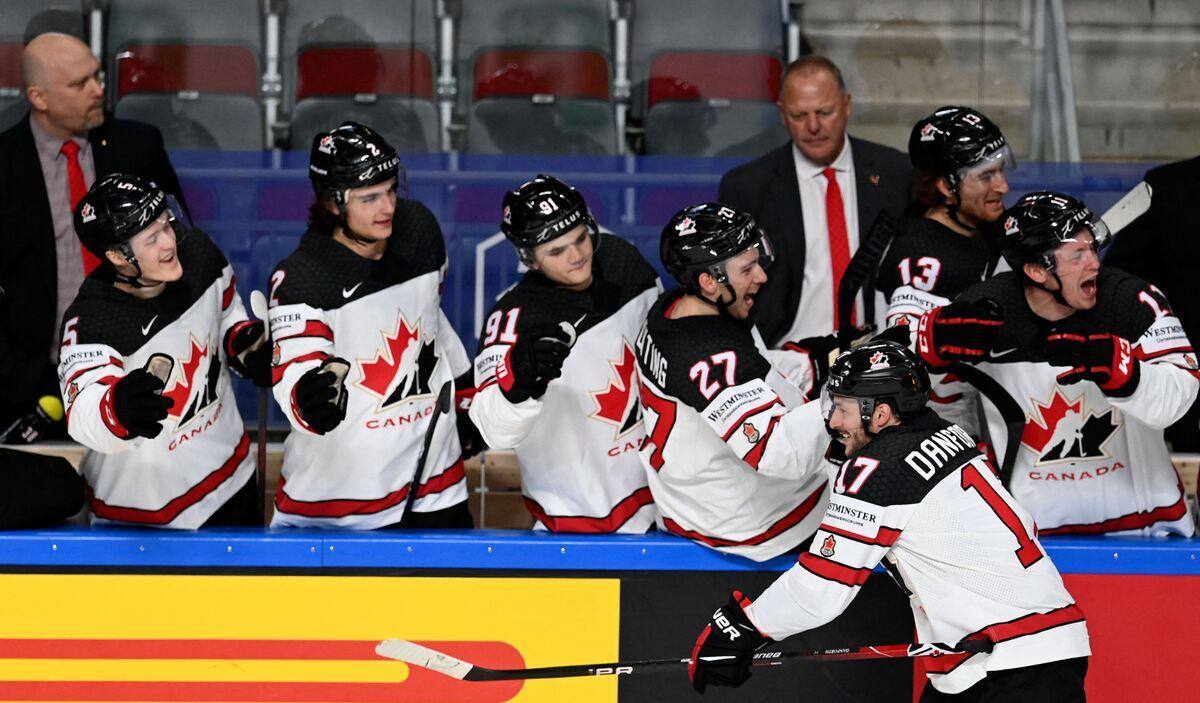 Championnats du monde de hockey le Canada bat les ÉtatsUnis et passe