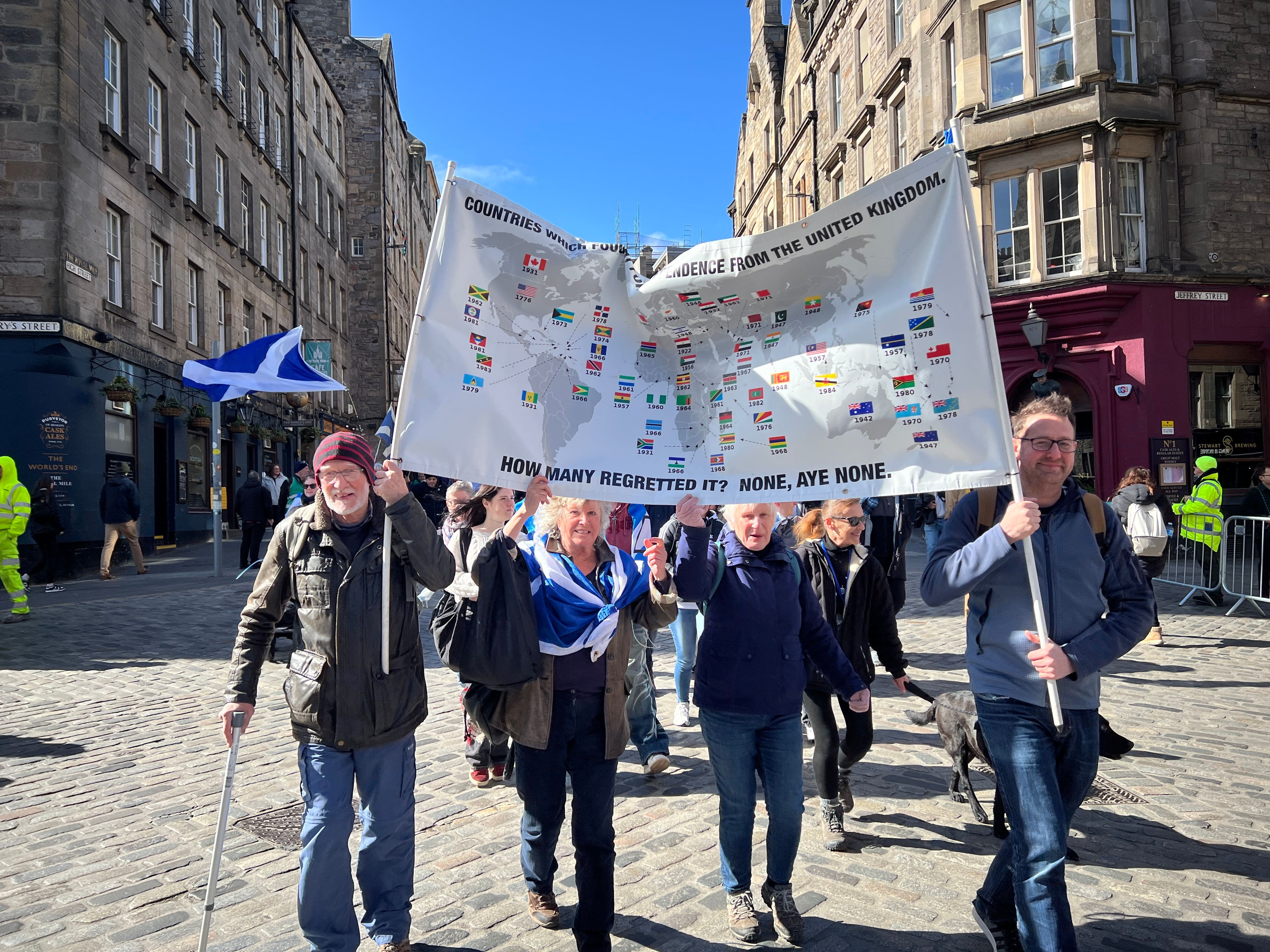 Contrairement au Québec, Donald Trump renforce le désir d’indépendance des Écossais