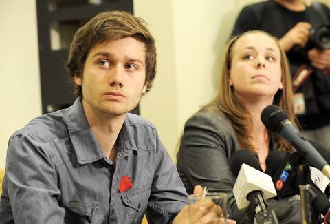 Leo Puro-Bluin and Martin Desjardins, May 2012.