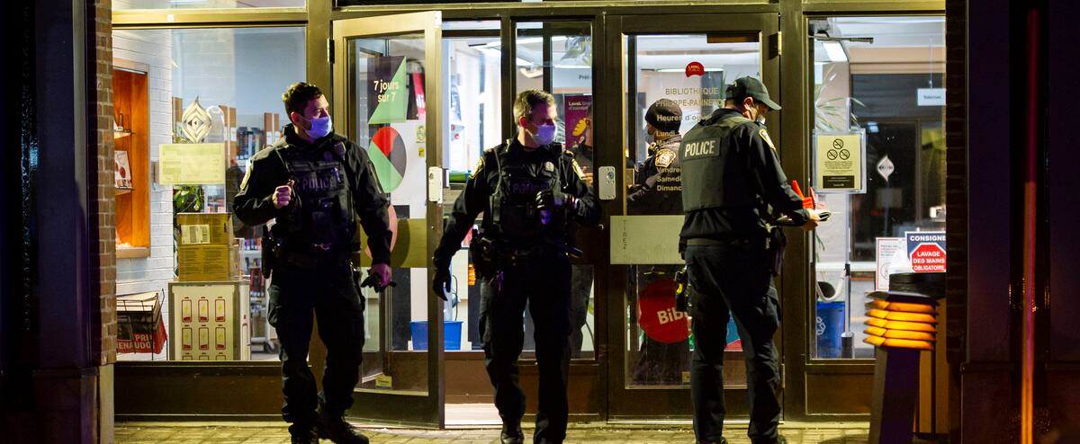 Un homme atteint par balle dans une bibliothèque de Laval