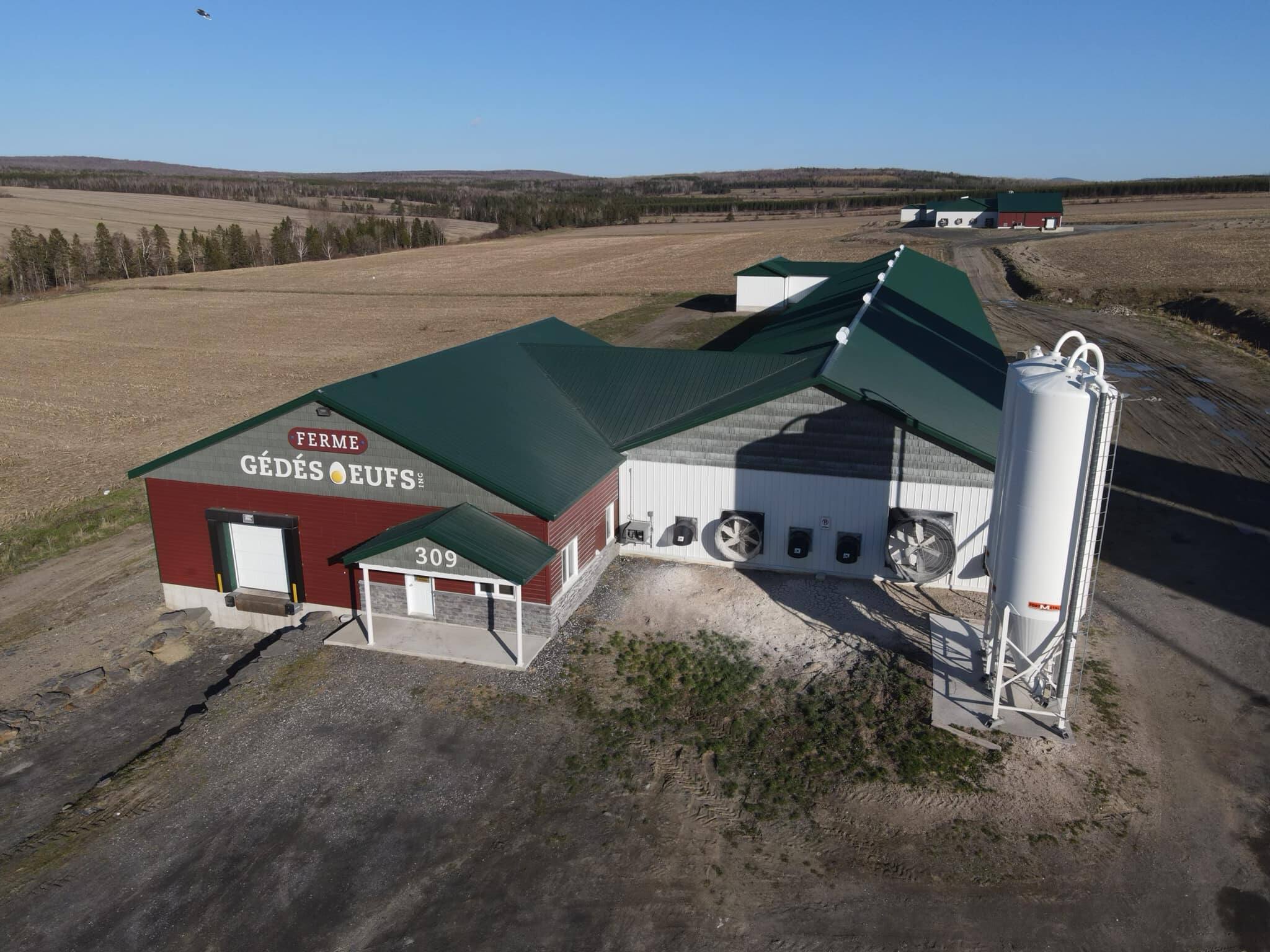 Incendie à SaintGédéondeBeauce une ferme de 20 600 poules réduite