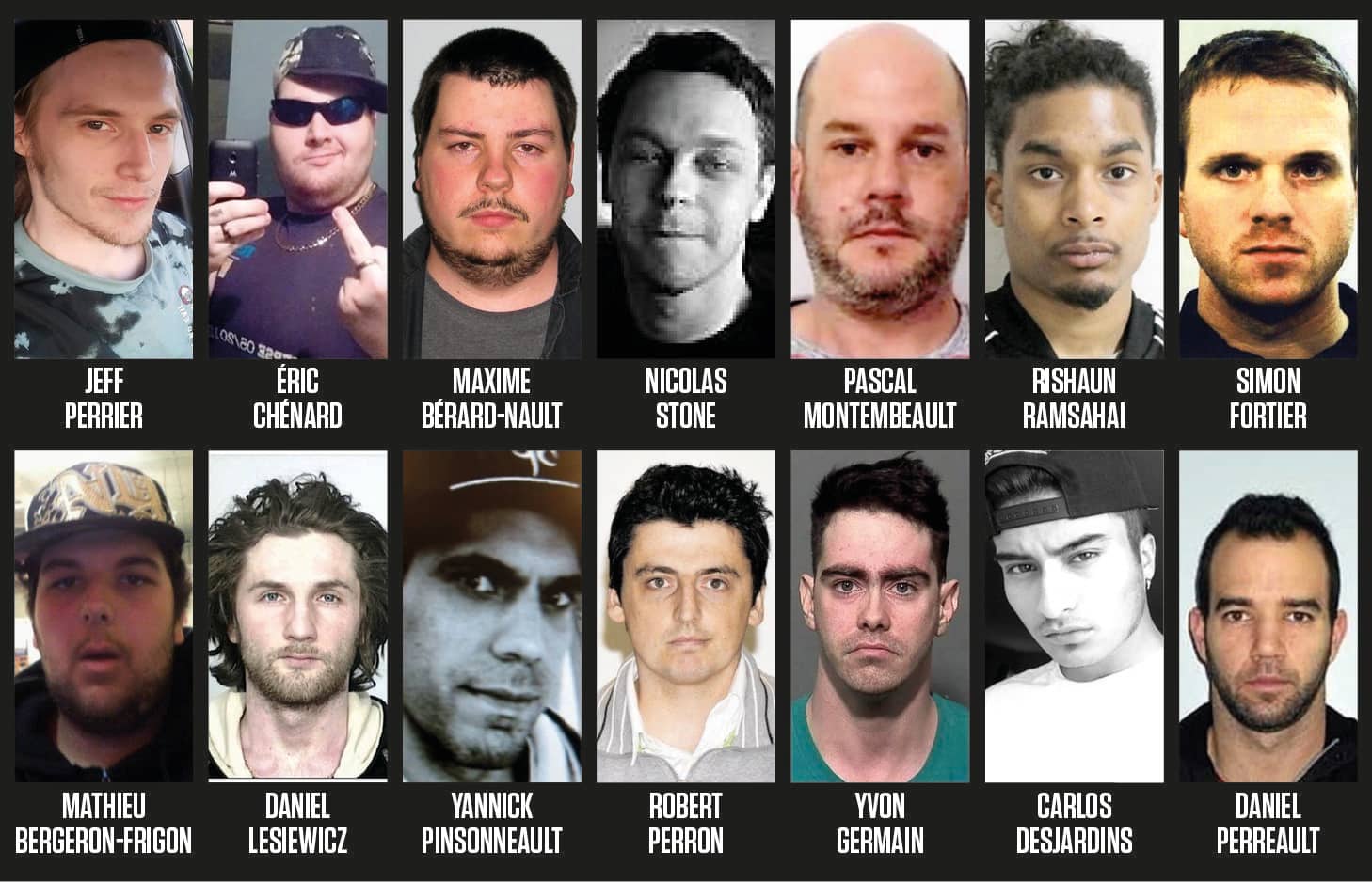 «Le Journal» a recensé une quinzaine des pires prédateurs sexuels à avoir commis des leurres d’enfants sur le web depuis le début des années 2000.