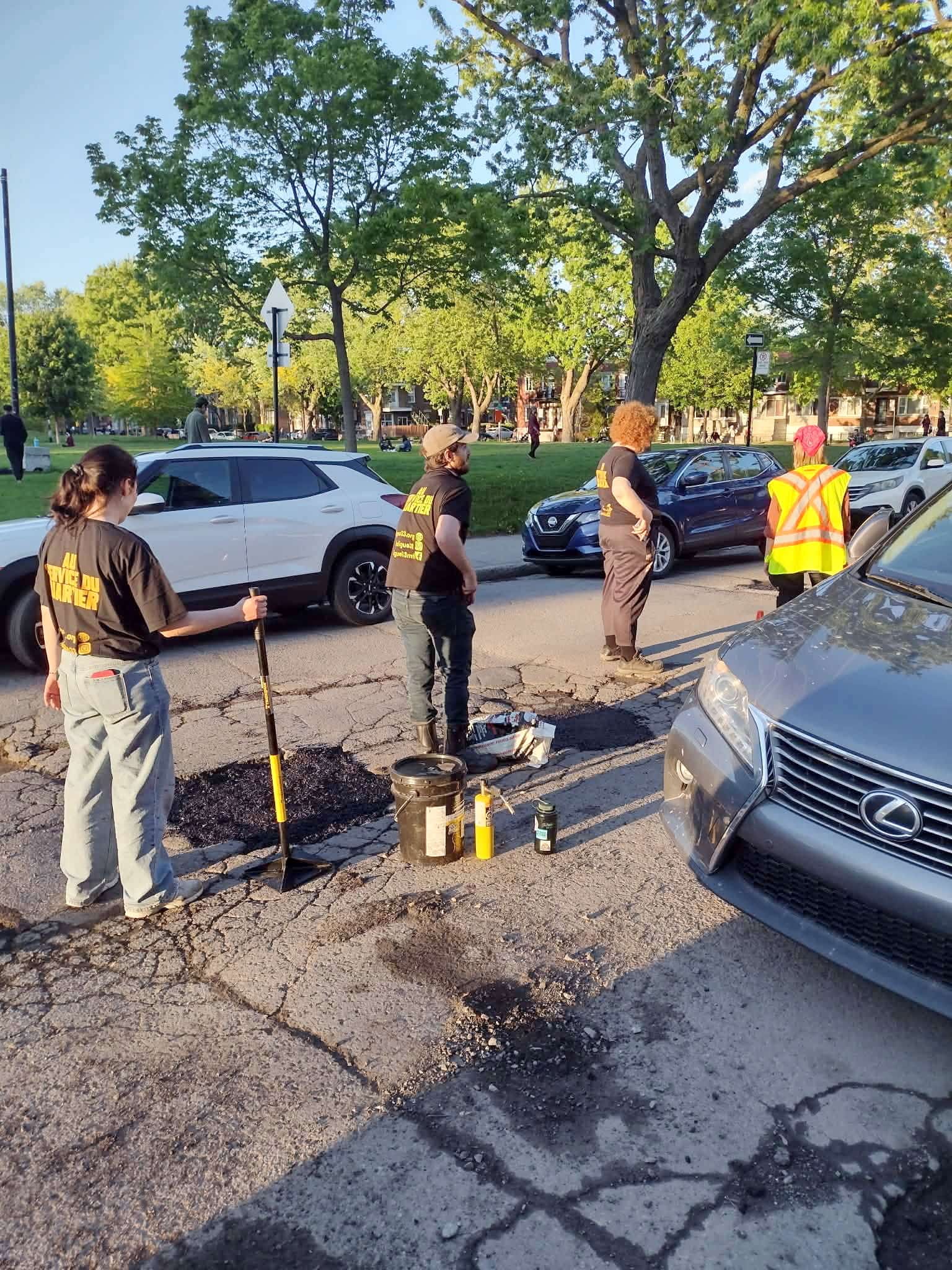 «Pour passer un message à la Ville»: un groupe de citoyens c