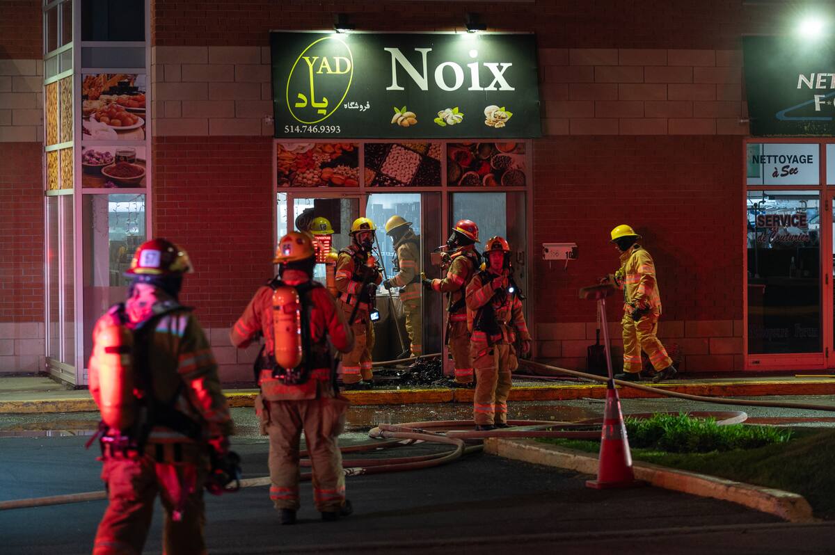 Incendie criminel &agrave; la Place du Commerce dans l&rsquo;arrondissement de Verdun