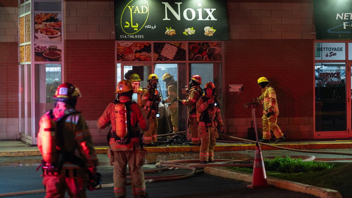 Incendie criminel à la Place du Commerce dans l’arrondissement de Verdun