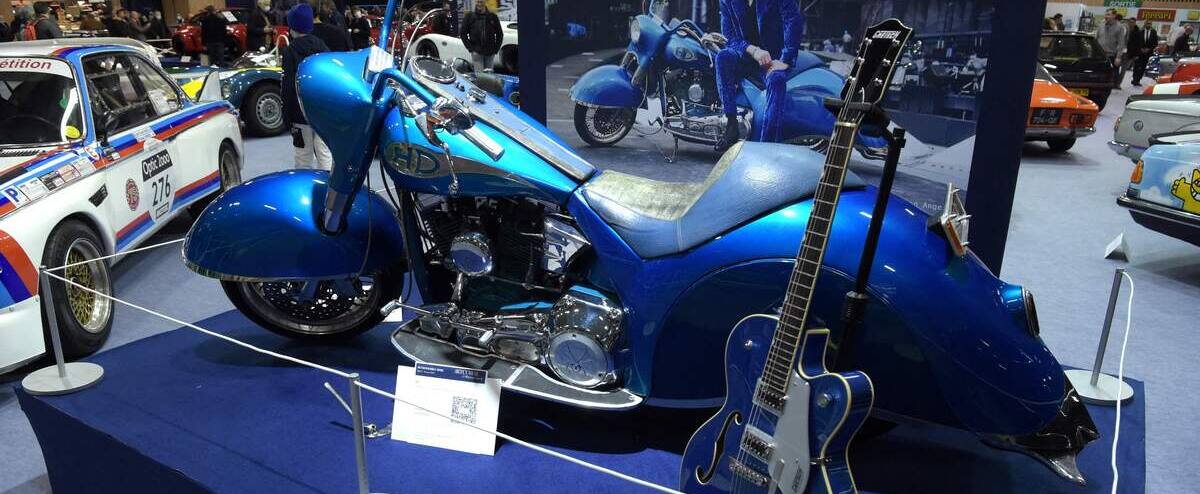 Un record : une Harley-Davidson de Johnny Hallyday s’est échangée pour 470 840 euros