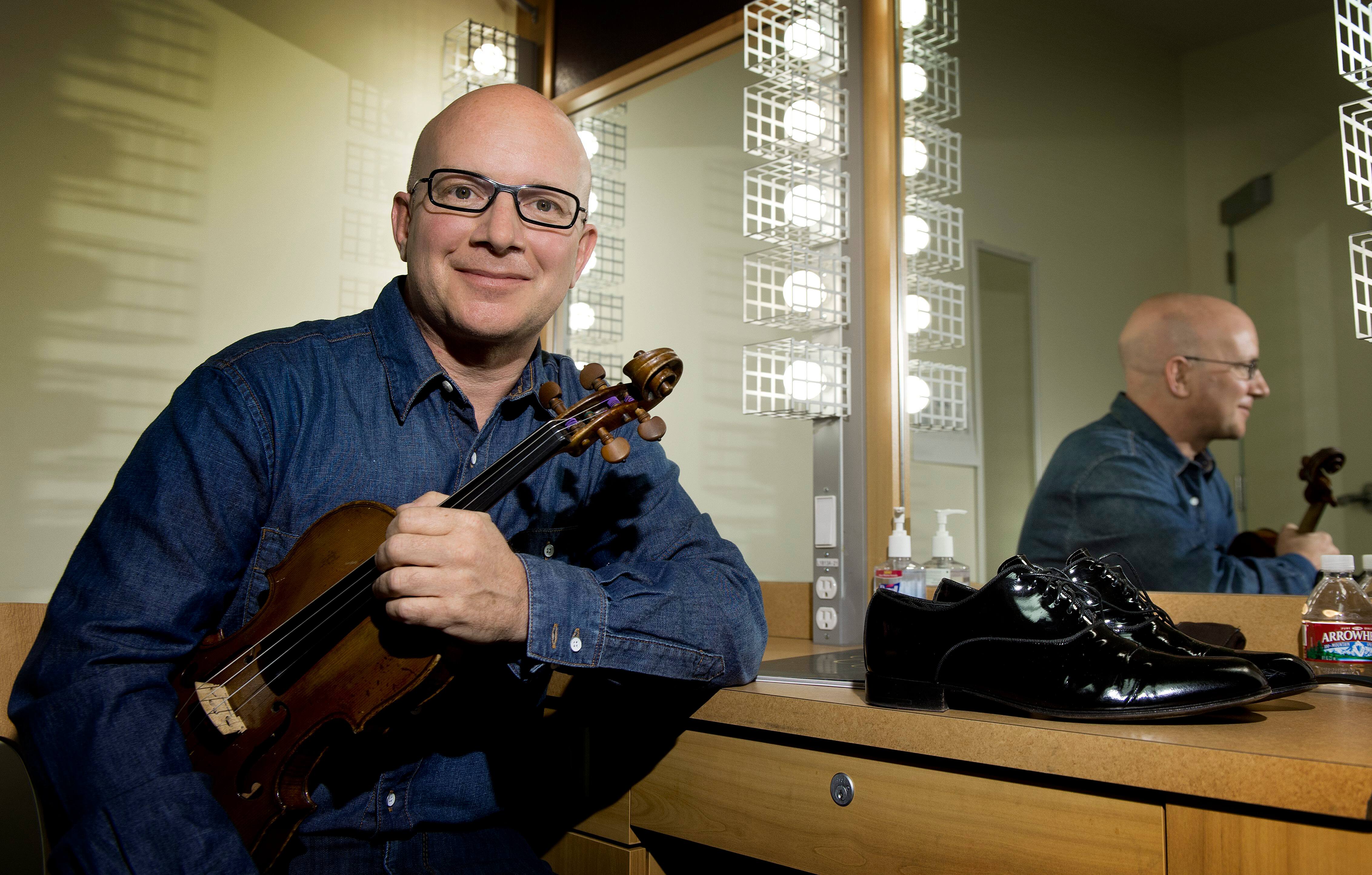 Le violoniste Philippe Dunnigan.
