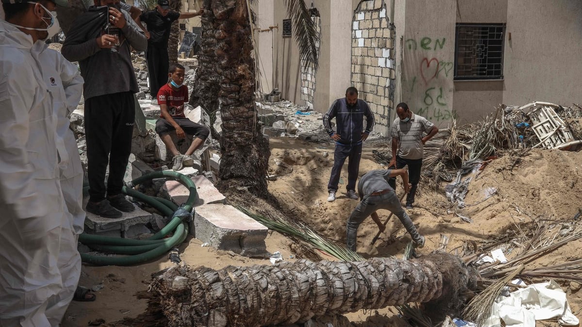 Hôpitaux de Gaza: l'ONU demande une enquête internationale sur les fosses communes