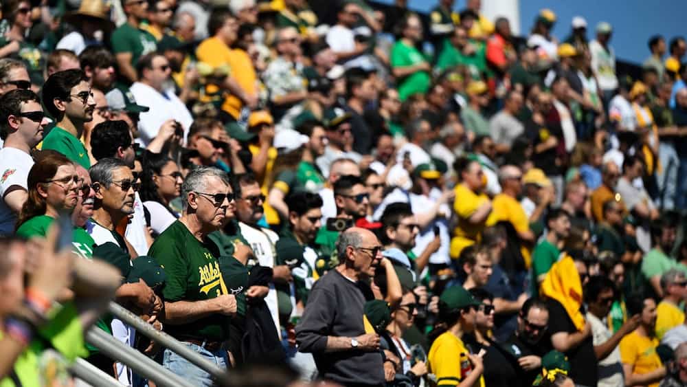 Une foule record pour dire adieu aux A’s