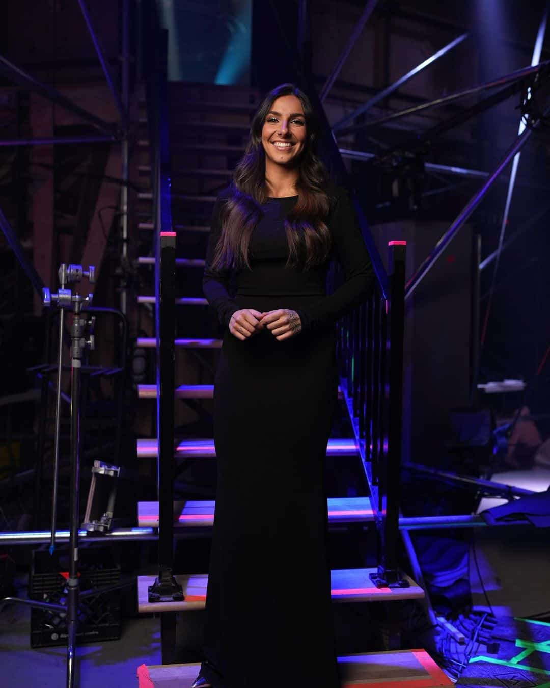 Elle a renoué avec son père