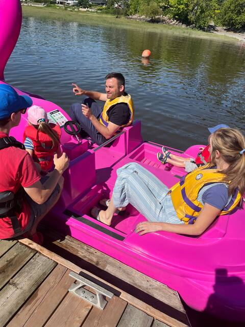 First walk for PQ leader