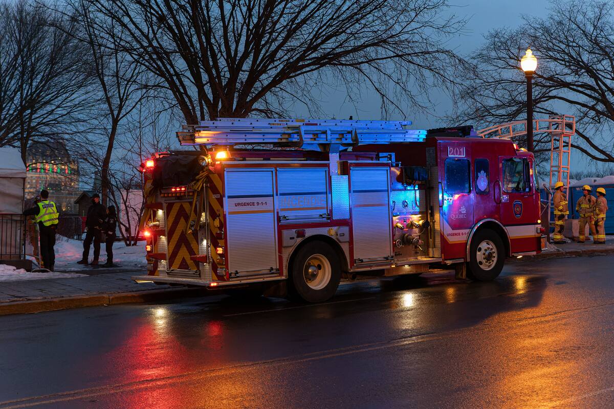 Detonation in the Upper Town of Quebec a person arrested for the start