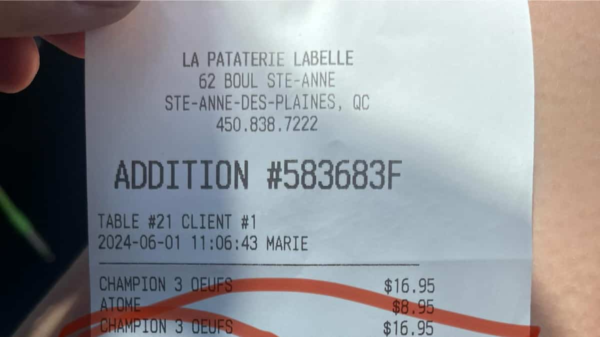 Restaurant à déjeuner: 2$ d’extra pour une assiette vide